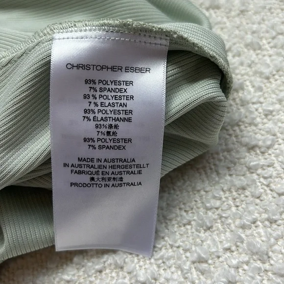 Christopher Esber Looped Cut-Out Midi Dress. US 4. Never Worn. Perfect Condition - Picture 7 of 7